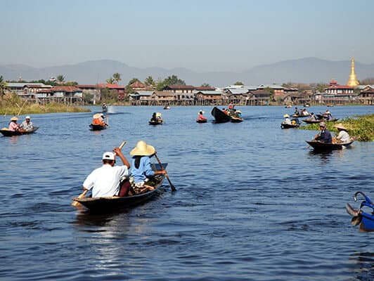 Irrawaddy River Cruise Tour Myanmar-15 Days